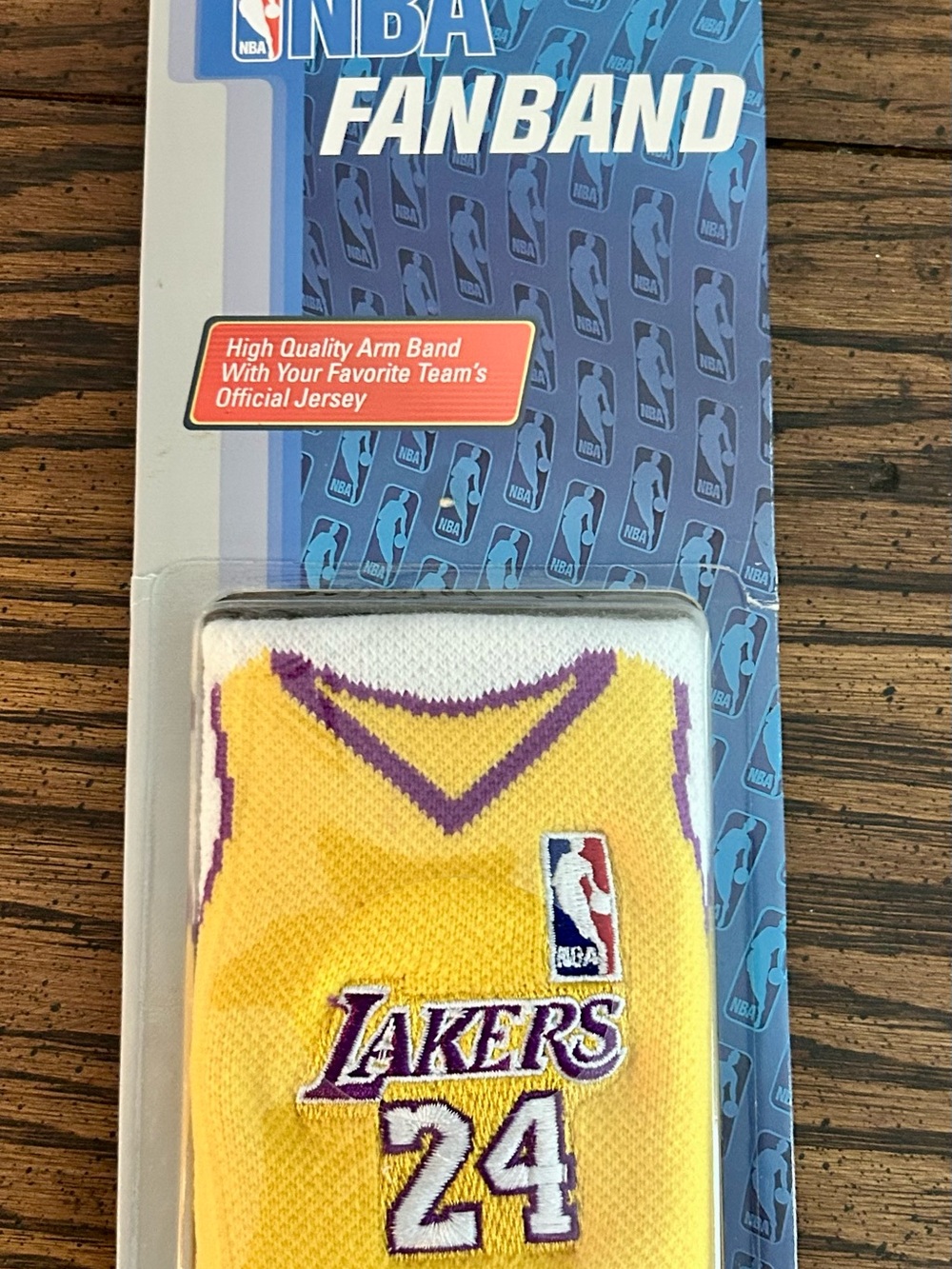NBA Lakers Yellow and Purple FanBand Kobe Bryant #24 Memorabilia